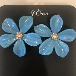 Brand new JCrew flower earrings
